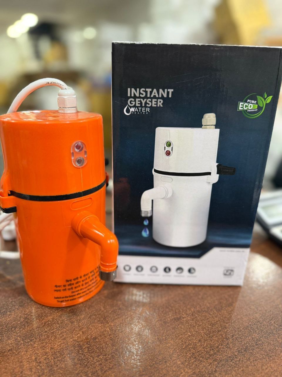 Portable instant electric water geyser (heater)