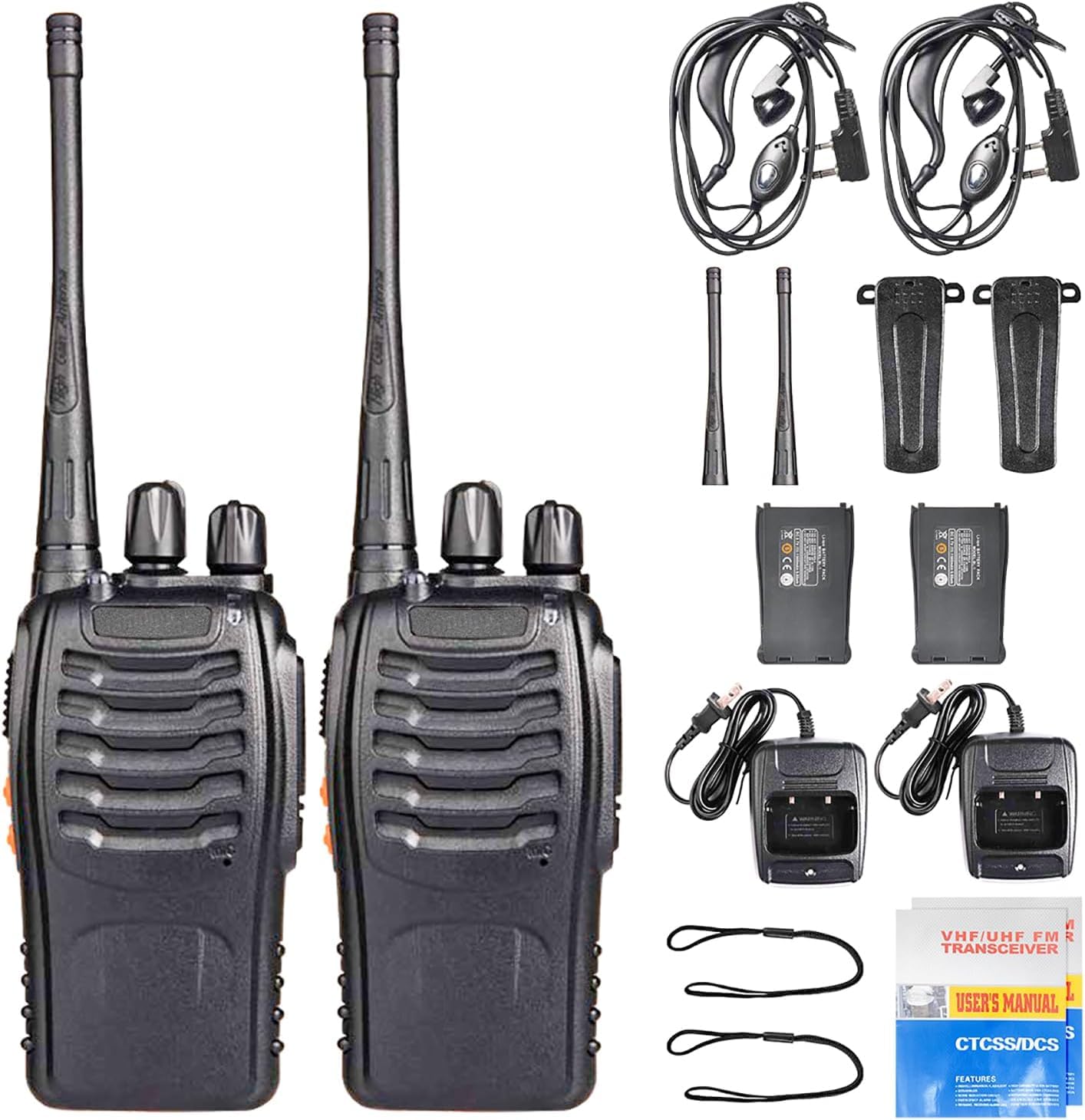Baofeng BF-888S portable two-way radio.