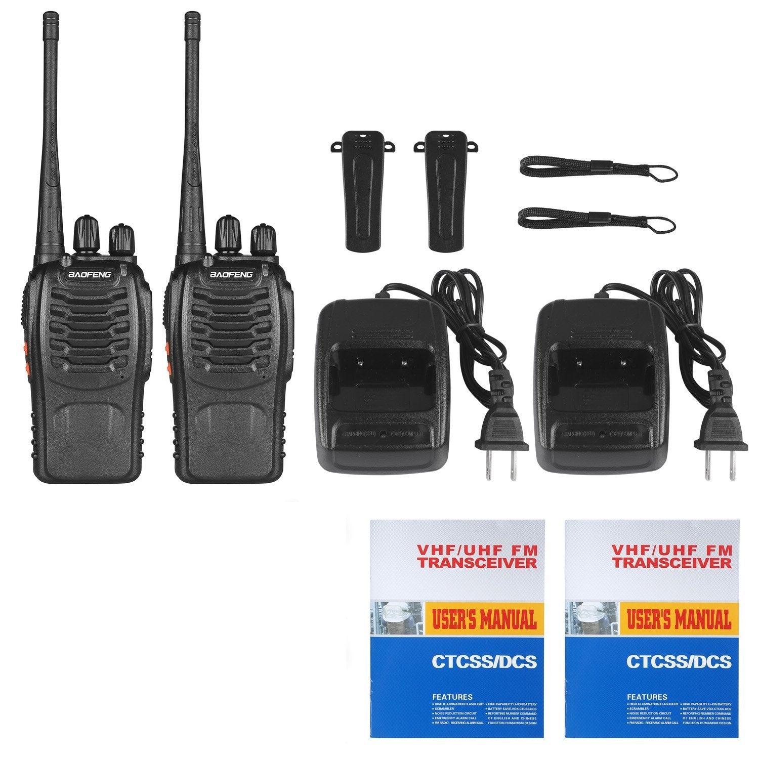 Baofeng BF-888S portable two-way radio.