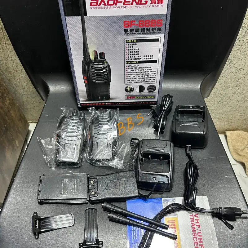 Baofeng BF-888S portable two-way radio.