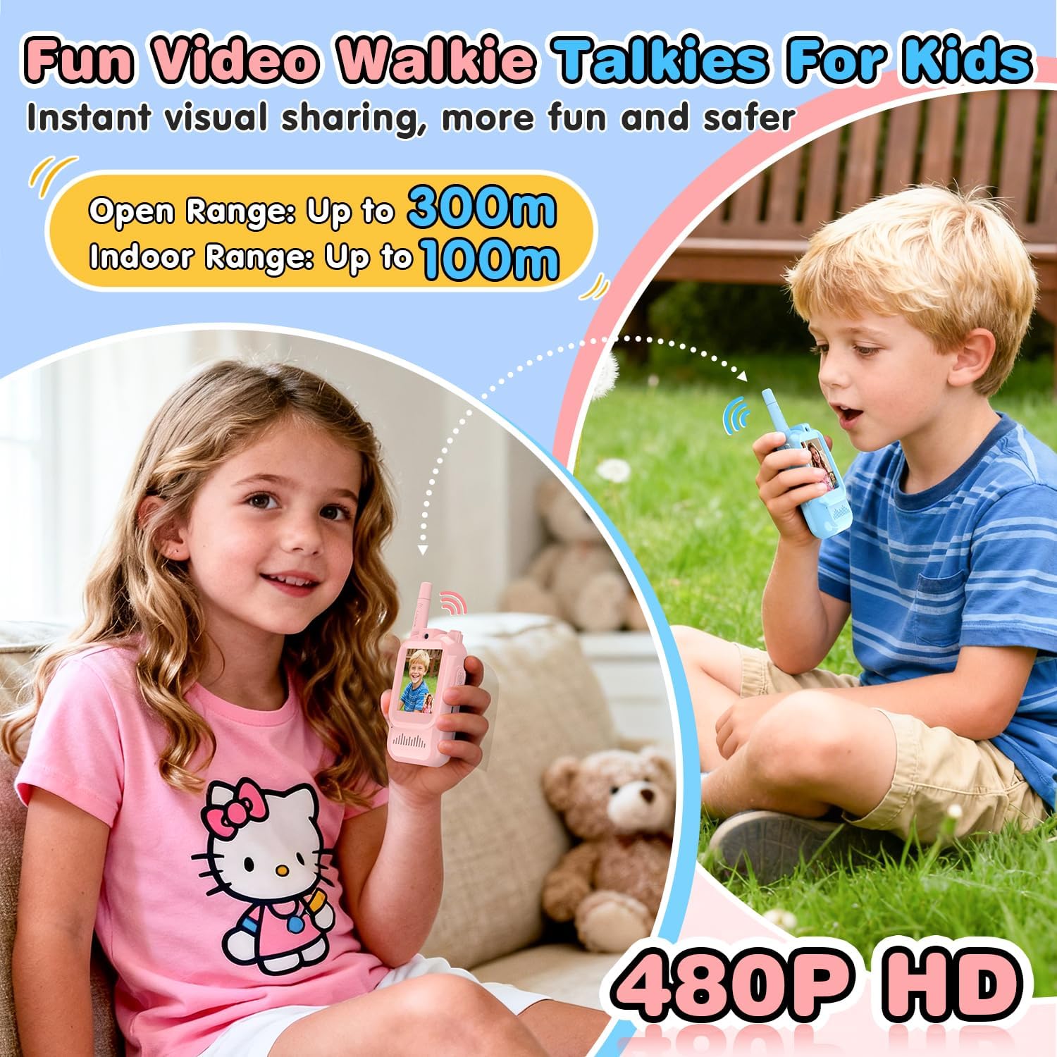 VIDEO WALKIE TALKIE FOR KIDS