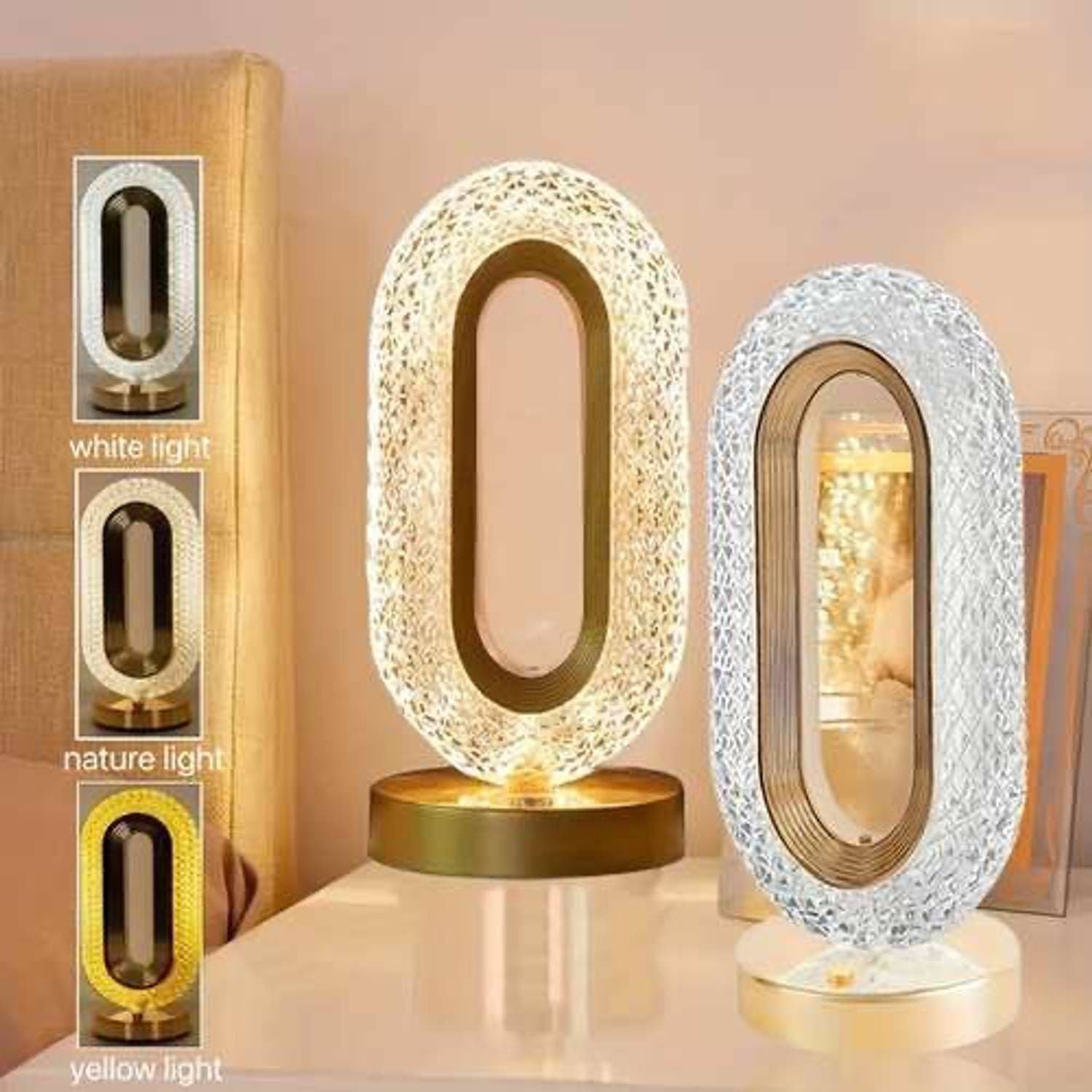 Crystal Ovate Led lamp