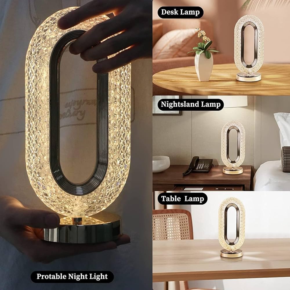 Crystal Ovate Led lamp