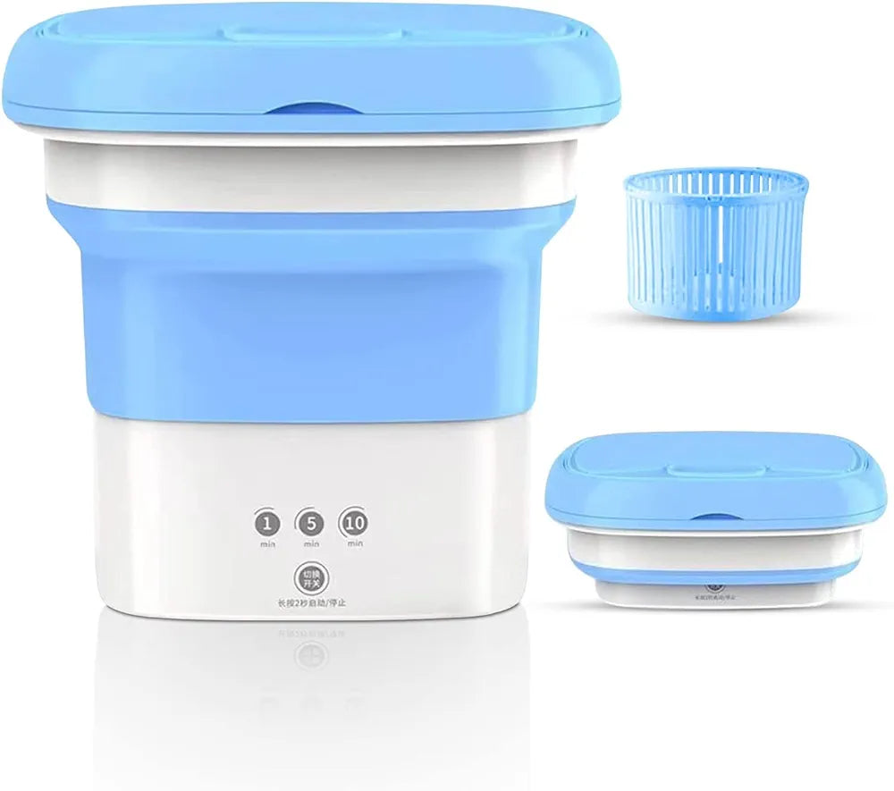 Portable Mini Foldable Washing machine and Spin Dryer