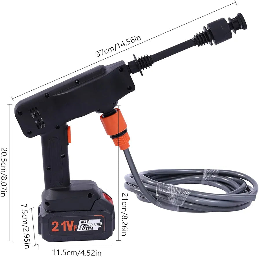 48 V CAR WASHER Battery Pressure Washer, Portable Cordless Battery