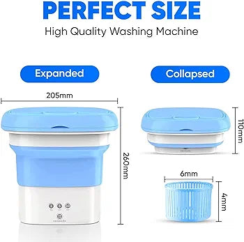 Portable Mini Foldable Washing machine and Spin Dryer